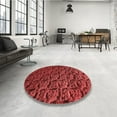 thumbnail image 3 of Ahgly Company Indoor Rectangle Patterned Cranberry Red Area Rugs, 2' x 5', 3 of 6