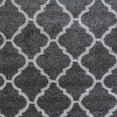thumbnail image 3 of Gertmenian Ultimate Shag Moroccan Tile Gray Indoor Area Rug, 8' Round, 3 of 9