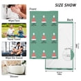 thumbnail image 6 of Yayeee 100% Cotton Hand Towels for Bathroom 16" x 28" Soft Absorbent Kitchen Towel, Christmas Trees, 6 of 7