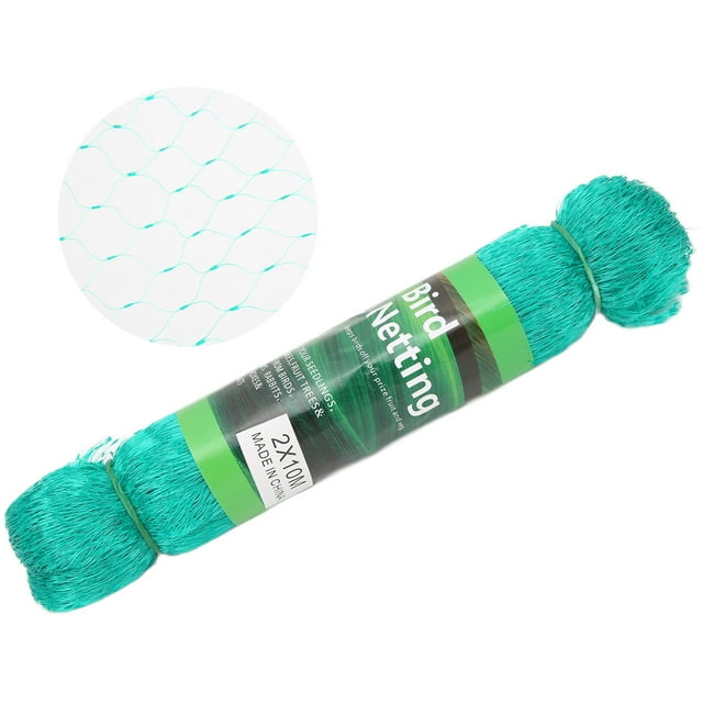 Red de protección antiaves, malla duradera y reutilizable para plantas de jardín, para pájaros, ciervos, ardillas, 2x10M