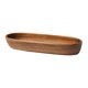 thumbnail image 2 of Bandeja de madera para servir, plato de frutos secos, utensilios de cocina portátiles, bandeja ovalada para servir. 30 centimetros, 2 of 9