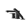 thumbnail image 6 of Belanger QUA43CMB Single Handle Roman Tub Filler, Matte Black, 6 of 8