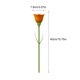 thumbnail image 3 of Lámpara de escritorio inalámbrica de flores | Luz LED recargable ajustable de cuello de ganso con puerto USB, 3 modos de color, regulación sin escalones, 16" de alto, rosa/rojo/amarillo/naranja, 3 of 8