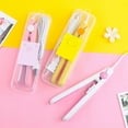 thumbnail image 3 of Lubelski Hair Curler Easy to Operate Quick Heating Thermostatic Mini Hair Straightener Iron Ceramic Corrugated Tools for Styling, 3 of 7