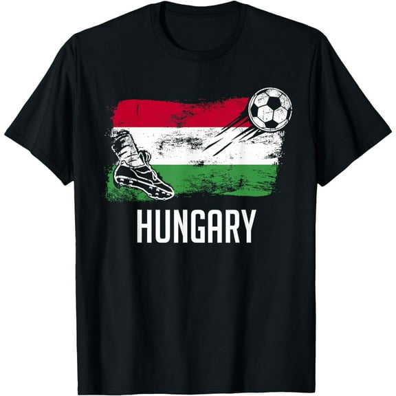 Hungary Flag Jersey Hungarian Soccer Team, Hungarian T-Shirt mens t hirt men，black，women，misfits，journey ，boys