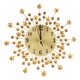 thumbnail image 1 of Wincal Reloj de Pared, Reloj de Pared con Forma de Flor de Estilo Europeo de Hierro Creativo, Reloj de Pared Colgante de Diamantes, para Dormitorio o Sala de Estar, 1 of 14