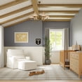 thumbnail image 3 of Namesake Crawford Pillowback Comfort Swivel Glider, 3 of 7