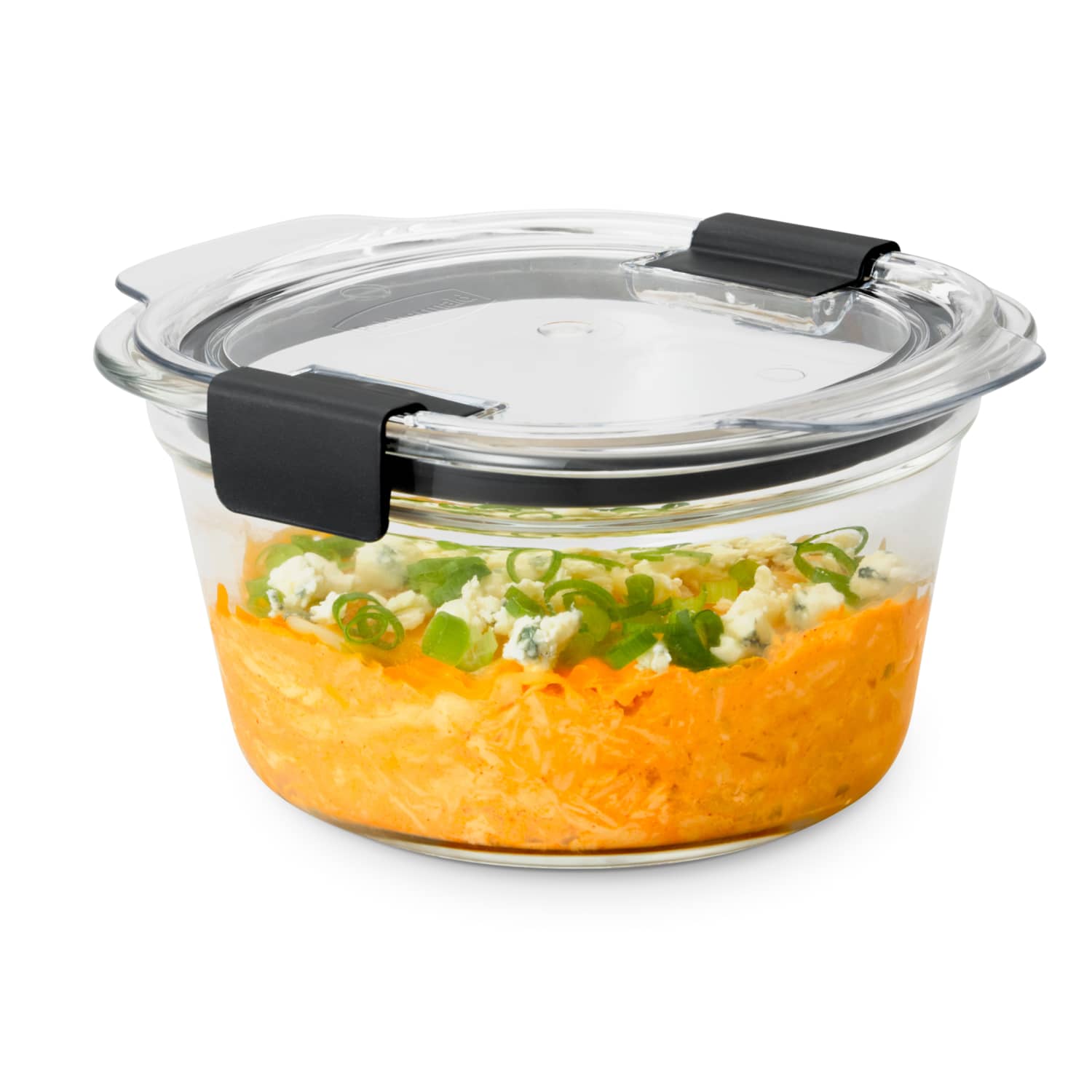Rubbermaid Brilliance Glass 3.0-Cup Round Food Storage Container photo 1