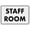 Warning Sign 3, variant on Staff Only Sign 8"x12", Aluminum Tin Warning Signs for Home Outdoor Garden, High-Visibility Security Sign for Workplace