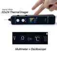 thumbnail image 4 of Oscilloscope Multimeter Digital Multifunctional Tester Handheld Oscope Meter 400KHz Bandwidth 2MSa/s Sampling Rate for DIY and Electronic Test, 4 of 6