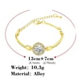 thumbnail image 2 of Fashion Bracelets Korean Version Full Bracelet Ladies Temperament All Zircon Jewelry for Women, 2 of 3