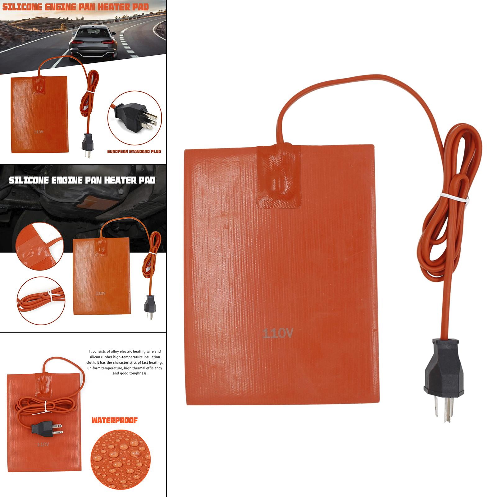Universal Car Engine Heating Oil Pan Heater Pad 150x200mm Oil Heater |  Walmart Canada