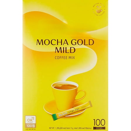 Maxim Mocha Gold Mild Coffee Mix - 100pks
