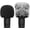 Fur+Foam, variant on SM57 Pop Filter Foam Cover - Mic Windscreen Wind Cover Customized Compatible with Shure SM-57 Microphone to Blocks Out Plosives by (2 PCS)