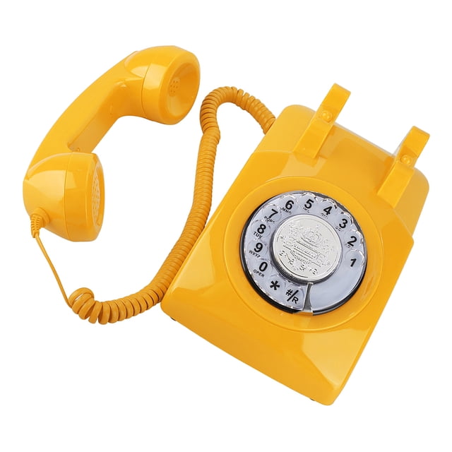 Landline, Classic Dial Telephone Wired Retro Vintage No Display For Office For Home