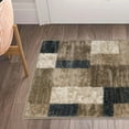 thumbnail image 7 of Superior Modern Geometric Fire Retardant and Anti-Static Indoor Area Rug, 2'x3', Beige-Blue, 7 of 7