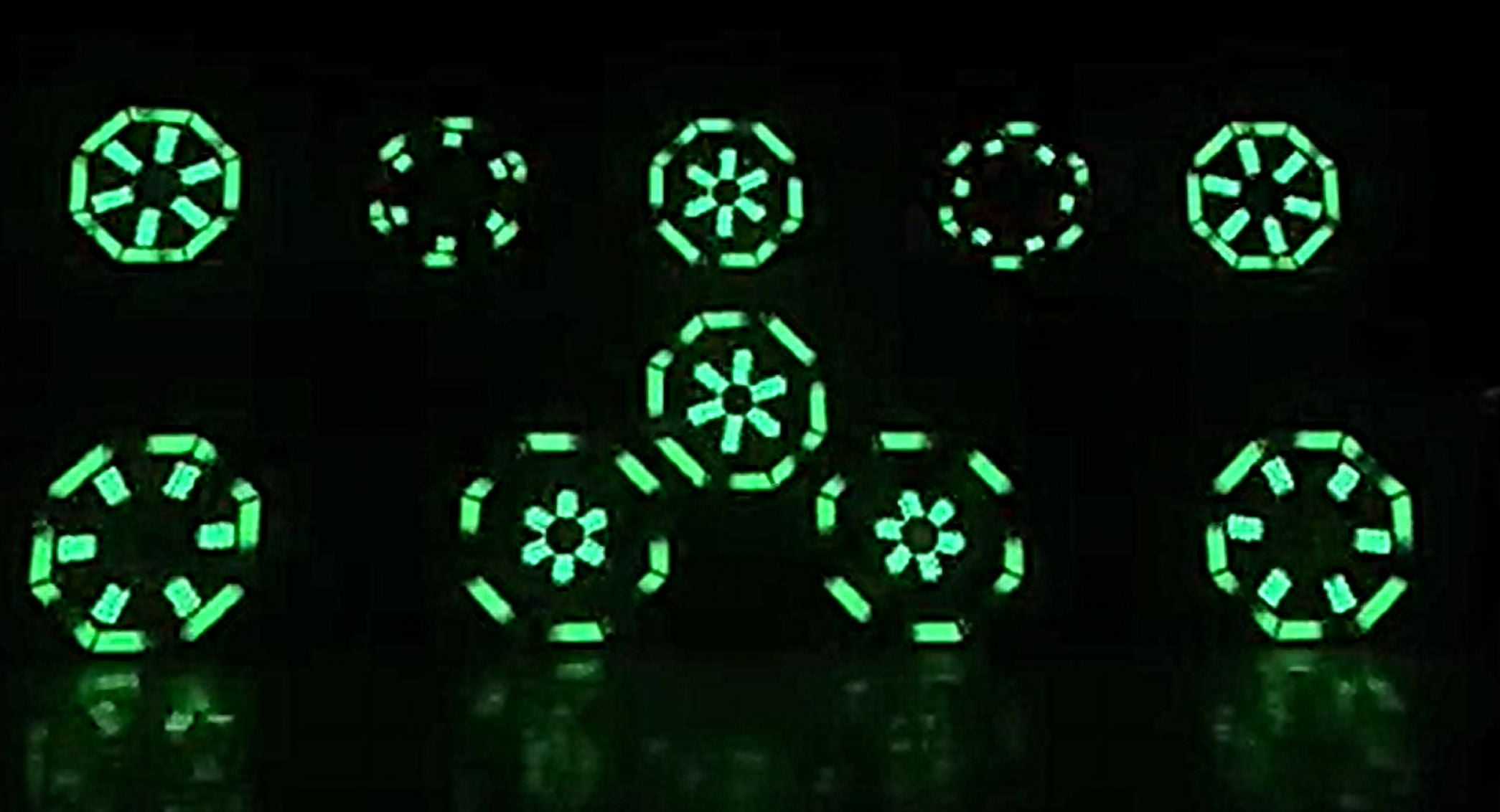 LED RGB Rotating Fan Light Stage Background DJ Lighting Disco Night Party Lights