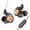 Black with Mic, variant on CCZ MC02 Max HiFi In Ear Monitor Earphones 10mm Dual-Magnet Dynamic Driver High-Sensitivity PET Diaphragm Wired Headphones Detachable 5N High-Purity OFC Cable Ergonomic Earbuds for Audiophiles