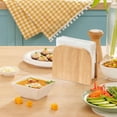 thumbnail image 4 of Servilletero de madera estilo granja, dispensador vertical para mesas, restaurantes y cocinas., 4 of 8