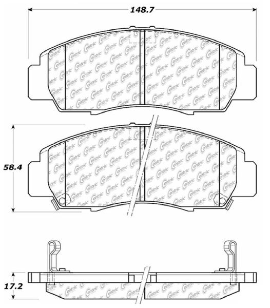 2011 honda accord brake pads Clearance