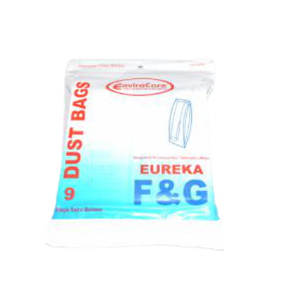 9 Pack Eureka Style F & G Single Wall Vacuum Bags
