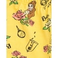 thumbnail image 5 of Disney Princess Belle Tank Top and French Terry Shorts Outfit Set Toddler to Big Kid, 5 of 5