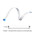 thumbnail image 4 of Uxcell 11.81'' 22 Pins FFC FPC Flat Flexible Cable(A Type) for LCD Laptop Plastic White  5pcs, 4 of 4