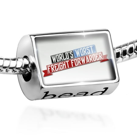 Bead Funny Worlds worst Freight Forwarder Charm Fits All European