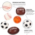 thumbnail image 4 of EeaseMX 4 pelotas antiestrés, juguetes deportivos, diseño de pelotas, juguetes elásticos para apretar, juguetes para el hogar y la oficina., 4 of 7