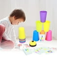 thumbnail image 3 of Vasos apilables para bebés, juego de vasos apilables, vasos apilables, juguetes, vasos apilables, juguetes meticulosamente diseñados, 3 of 14