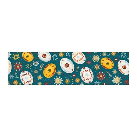

Jungdeepe Thanksgiving Tablecloth to Color Flannel Tablecloths 60 X 102 Tan Table 8ft Tablecloths for Rectangle Tables Table Spandex Easter Egg European Table Flag Easter Egg Table Decoration Table
