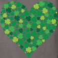 thumbnail image 3 of CafePress - Irish Shamrock Heart Women's Comfort Colors® T Shi - Womens Comfort Colors® Shirt, 3 of 4