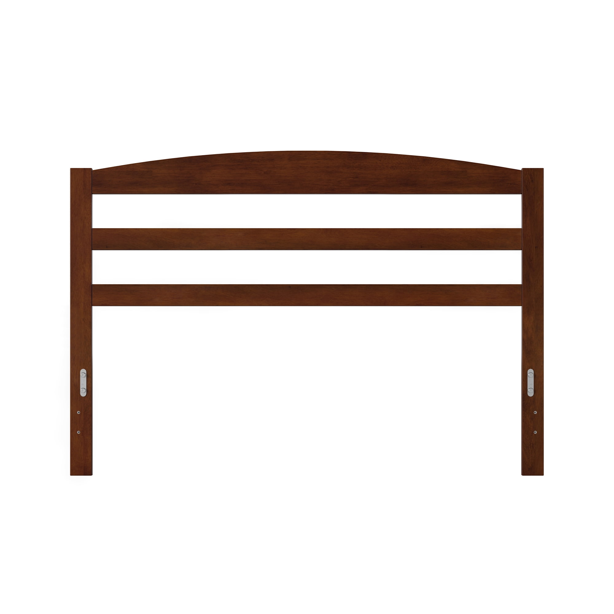 AFI Warren Arched Slatted Wood Headboard with 2 USB Ports, Queen, Walnut