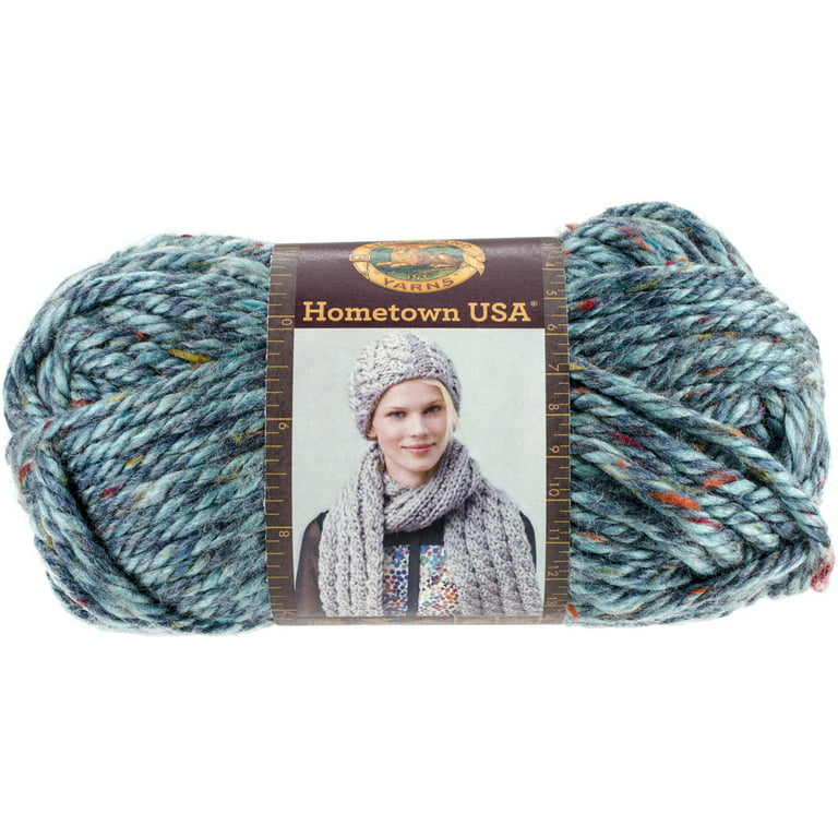 Lion Brand Hometown USA Yarn Review - Amanda Crochets