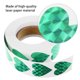 thumbnail image 5 of VERDANVERSE Pegatinas Decorativas Autoadhesivas En Corazón Verde Para Manualidades Y Envoltorios, 5 of 6