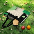 thumbnail image 6 of Colored Grid Geometry Outdoor Picnic Blanket, Foldable Waterproof Beach Mat, Portable Beach Blanket for Beach Camping, Hiking, Family Concerts, 6 of 8