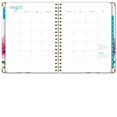 thumbnail image 4 of Hardcover Academic Year 2024-2025 Planner (June 2024 Through July 2025) 8.5"x11", Large, Daily Weekly Monthly Planner Yearly Agenda. Bookmark, Pocket Folder and Sticky Note Set, Rainbow Floral, 4 of 8