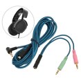 thumbnail image 4 of Replacement Headset Cord, Lossless Headphone Cable With Y Adapter For Game Earphone For Tablet, 4 of 8