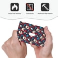 thumbnail image 4 of Kdxio Skull red flower blue Decorator Light Switch or Receptacle Outlet Wall Plate Decorator Wall Plate Child Safe Outlet Cover-Style T, 4 of 6