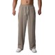 thumbnail image 3 of Pantalones largos para exteriores, rectos, de color liso, para deportes y ocio, sanitarios, finos, para hombre, 3 of 8