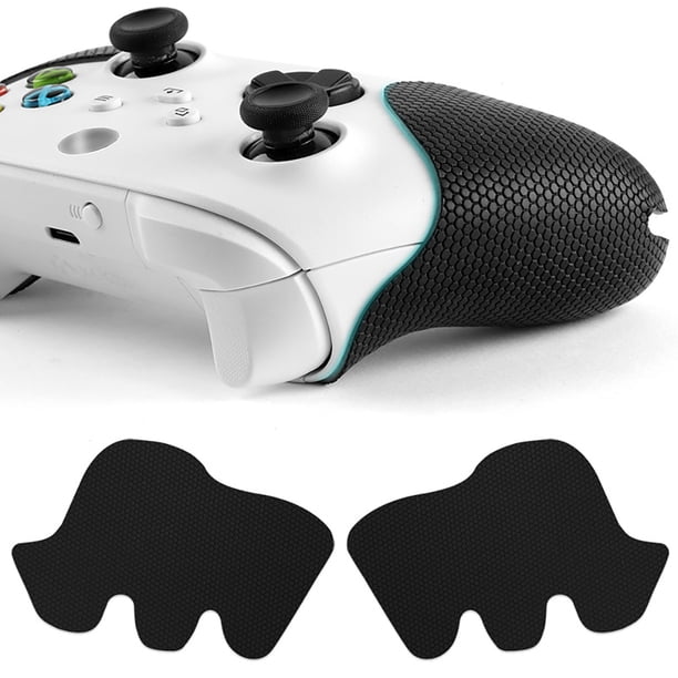 Par de pegatinas antideslizantes para los mandos izquierdo y derecho del mando de la consola Xbox One X/S para la consola Xbox Series X/S. Accesorios para el mando de la consola