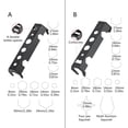 thumbnail image 2 of 2Pcs Basin Wrench Sink Wrench Set Under Sink Plumbers Wrench Multifunctional Faucet Wrench Plumbers for Bathroom Kitchen, 2 of 4