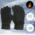 thumbnail image 6 of KDFJPTH Outdoor Winter Girls Size Snow Gloves M/L Kids Skating Snowboarding Ski Windproof Warm Boys Kids Gloves & Mittens Toddler Girl Gloves Ages 2-4 Toddler Girl Snow Gloves, 6 of 8