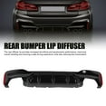 thumbnail image 3 of ABS Rear Bumper Diffuser Replacement, for 5 Series G30 G31 G38 M Sport with for M Sport M Performance Bumper ONLY, F90 M5 2018 to 2020 M Competition High Performance, 3 of 7