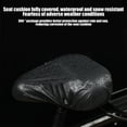 thumbnail image 5 of Bike Seat Cover - Waterproof Rain and UV Protection Saddle Cover with Easy On/Off Fit for Road Bikes, Dirt and Snow Protector for Outdoor Bike Seats, 5 of 9
