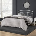 thumbnail image 6 of Hillsdale Furniture Julien Full Metal Headboard Textured White, 6 of 6