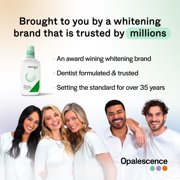 Opalescence Go Teeth Whitening Kit 15% Hydrogen Peroxide 7 Treatments with Original Toothpaste 4.7 oz and 1 oz Travel Size Plus Alcohol Free Mouthwash