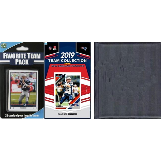 C I Collectables 2019patriotstsc Nfl New England Patriots Licensed 2019 Score Team Set Favorite Player Trading Card Pack Plus Storage Album Walmart Canada