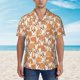 thumbnail image 2 of Balery Corgi Animal Camisas hawaianas de manga corta para hombre, camisas playeras de corte holgado, camisas de vacaciones con botones,Large, 2 of 7