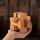thumbnail image 5 of Rompecabezas 3D Montessori de madera para niños y adultos puzle de Kong Ming Lock Lu Ban Lock IQ Brain Teaser juguete educativo para niños, 5 of 5